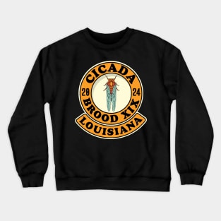 Cicada Brood XIX Louisiana Crewneck Sweatshirt